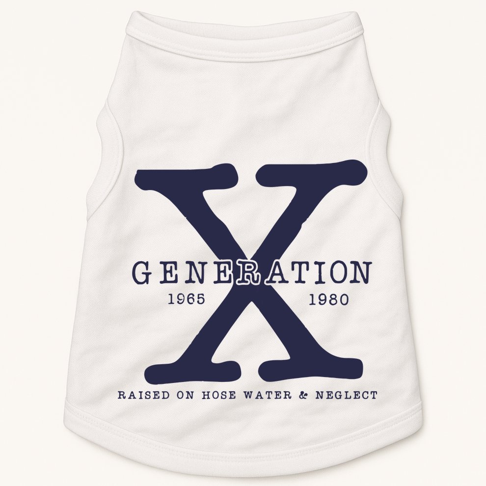 Generation X Doggie Tank
