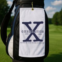 Generation X Golf Towel