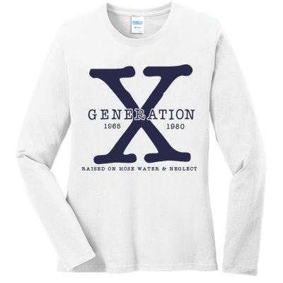 Generation X Ladies Long Sleeve Shirt