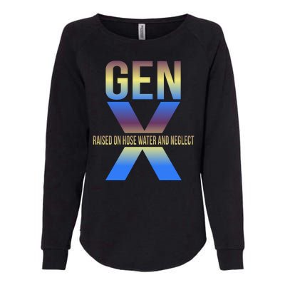 Generation X Gen X Raised On Hose Water Womens California Wash Sweatshirt