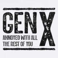 Generation X Gen X Annoyed With The Rest Of You Button