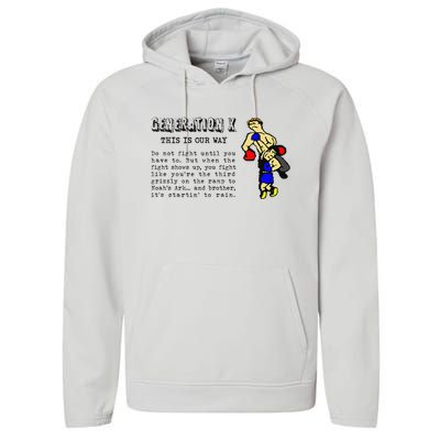 Gen X Performance Fleece Hoodie