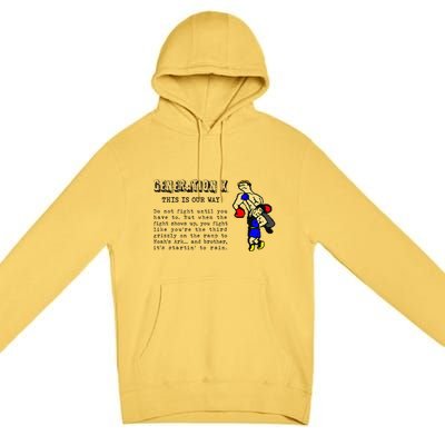 Gen X Premium Pullover Hoodie