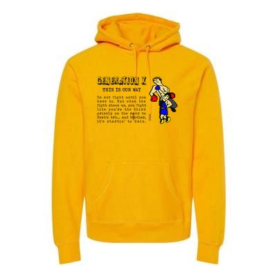 Gen X Premium Hoodie