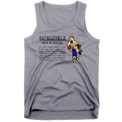 Gen X Tank Top