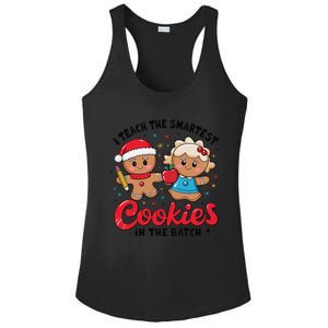 Gingerbread Xmas I Teach The Smartest Cookies In The Batch Ladies PosiCharge Competitor Racerback Tank