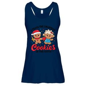 Gingerbread Xmas I Teach The Smartest Cookies In The Batch Ladies Essential Flowy Tank