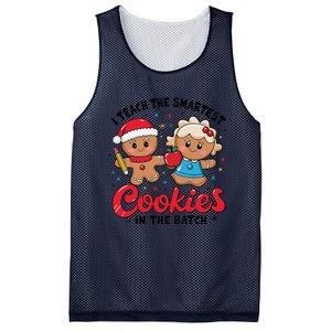 Gingerbread Xmas I Teach The Smartest Cookies In The Batch Mesh Reversible Basketball Jersey Tank