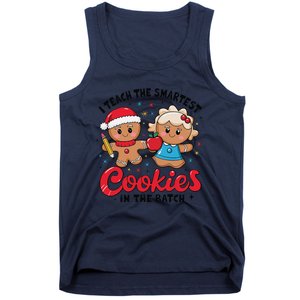 Gingerbread Xmas I Teach The Smartest Cookies In The Batch Tank Top