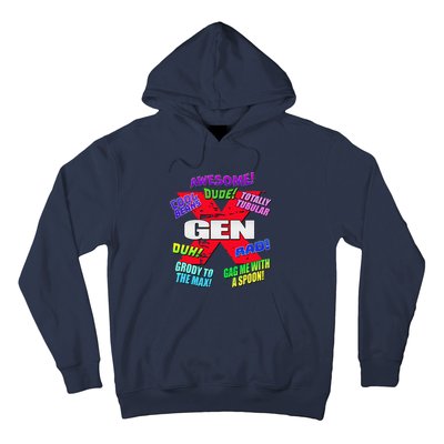 Gen X Jargon Hoodie