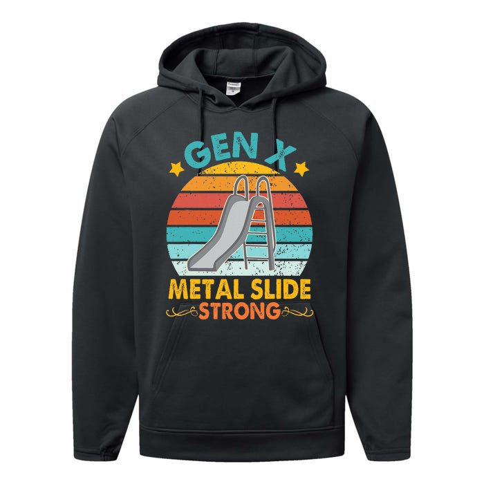 Gen X Metal Slide A Strong Performance Fleece Hoodie