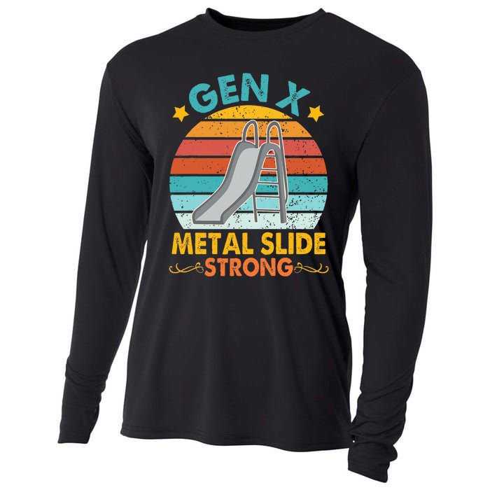 Gen X Metal Slide A Strong Cooling Performance Long Sleeve Crew