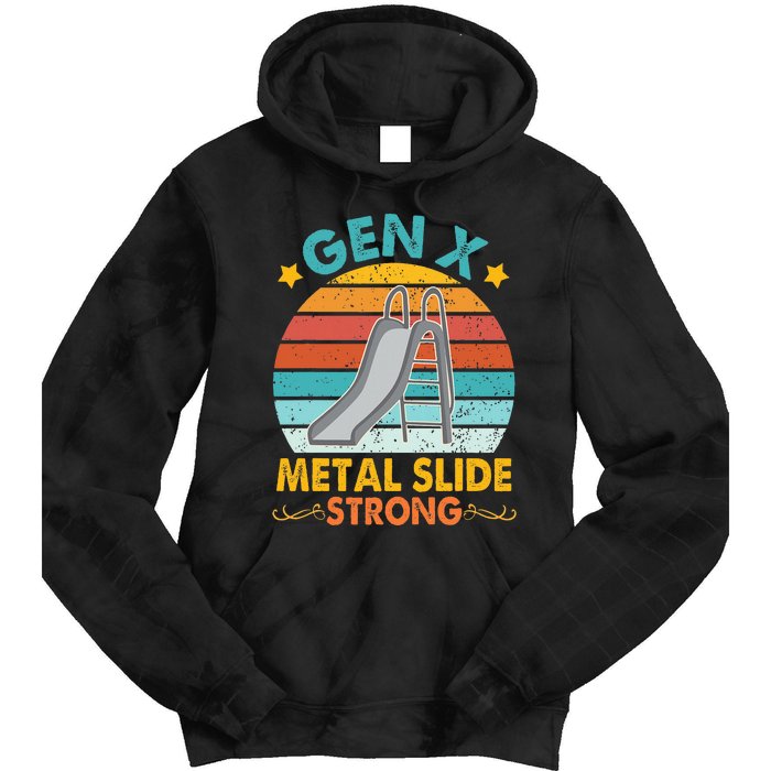 Gen X Metal Slide A Strong Tie Dye Hoodie