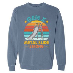 Gen X Metal Slide A Strong Garment-Dyed Sweatshirt