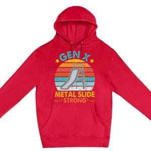 Gen X Metal Slide A Strong Premium Pullover Hoodie