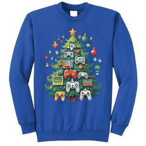 Gamer Xmas Merry Christmas Controller Ornats Tree Gift Sweatshirt