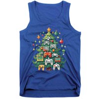 Gamer Xmas Merry Christmas Controller Ornats Tree Gift Tank Top