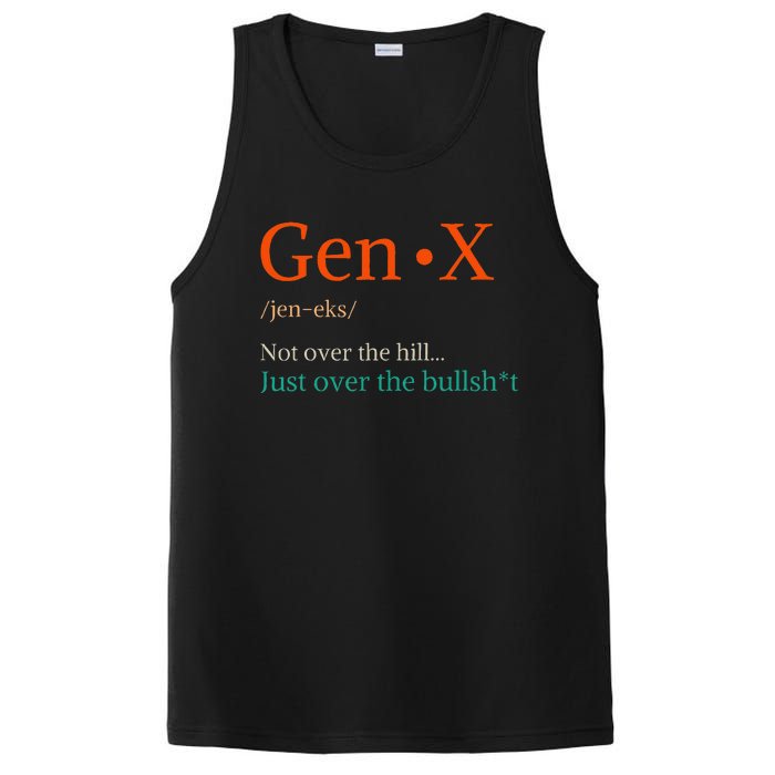 Gen X Not Over The Hill Gen X Definition Generation Sarcasm PosiCharge Competitor Tank