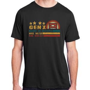 Gen X Nostalgia Raised On Mixtapes And Hose Water Adult ChromaSoft Performance T-Shirt