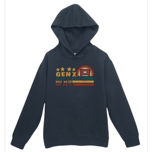 Gen X Nostalgia Raised On Mixtapes And Hose Water Urban Pullover Hoodie