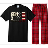 Gen X Quit Crying And Rub Some Dirt On It Pajama Set