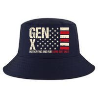Gen X Quit Crying And Rub Some Dirt On It Cool Comfort Performance Bucket Hat