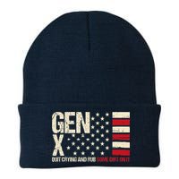 Gen X Quit Crying And Rub Some Dirt On It Beanie