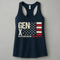 Gen X Quit Crying And Rub Some Dirt On It Womens Tank Top