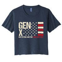 Gen X Quit Crying And Rub Some Dirt On It Crop Top