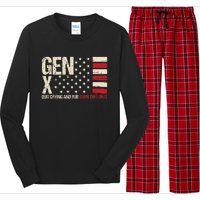 Gen X Quit Crying And Rub Some Dirt On It Long Sleeve Pajama Set