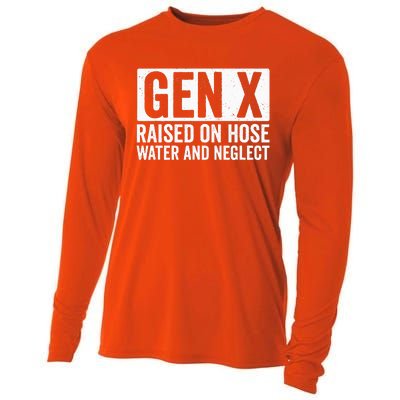 GEN X Raised On Hose Water and Neglect Cooling Performance Long Sleeve Crew