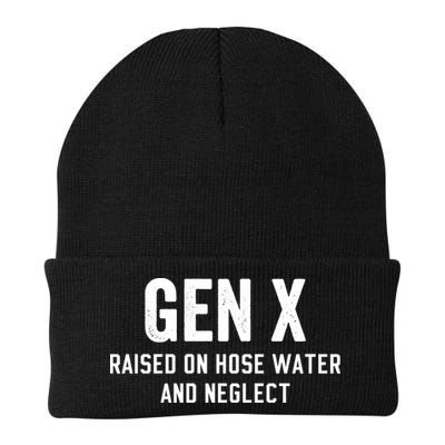 Gen X Raised On Hose Water And Neglect Humor Generation X Beanie
