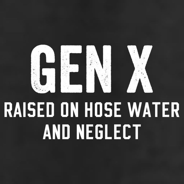 Gen X Raised On Hose Water And Neglect Humor Generation X Microfiber Hand Towel