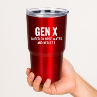 Gen X Raised On Hose Water And Neglect Humor Generation X Tumbler