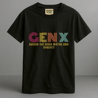 Gen X Raised On Hose Water And Neglect Funny Generation X Comfort Colors T-Shirt