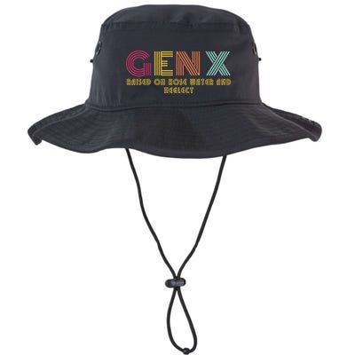 Gen X Raised On Hose Water And Neglect Funny Generation X Bucket Hat