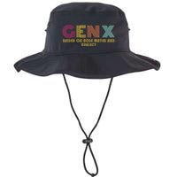 Gen X Raised On Hose Water And Neglect Funny Generation X Bucket Hat