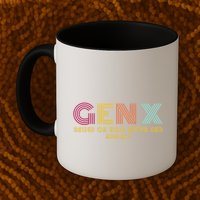 Gen X Raised On Hose Water And Neglect Funny Generation X Mug