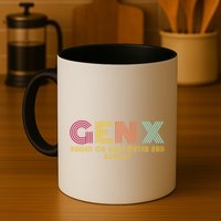 Gen X Raised On Hose Water And Neglect Funny Generation X Mug