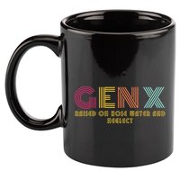Gen X Raised On Hose Water And Neglect Funny Generation X 11oz C Handle Ceramic Mug