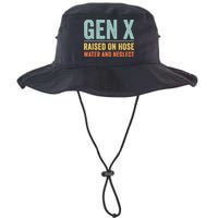 Gen X Raised On Hose Water And Neglect Retro Generation X Bucket Hat