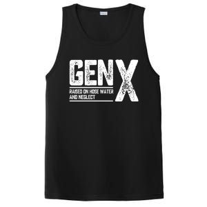 Gen X Raised On Hose Water And Neglect Retro Generation X PosiCharge Competitor Tank