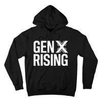 Gen X Rising Unite Angry Fed Up Generation X Saying Hoodie