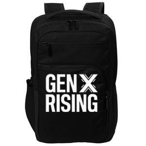 Gen X Rising Unite Angry Fed Up Generation X Saying Impact Tech Backpack