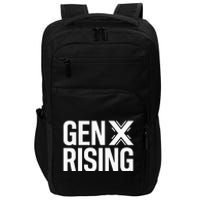 Gen X Rising Unite Angry Fed Up Generation X Saying Impact Tech Backpack