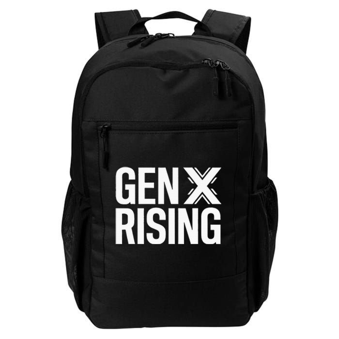 Gen X Rising Unite Angry Fed Up Generation X Saying Daily Commute Backpack