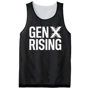 Gen X Rising Unite Angry Fed Up Generation X Saying Mesh Reversible Basketball Jersey Tank