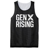 Gen X Rising Unite Angry Fed Up Generation X Saying Mesh Reversible Basketball Jersey Tank