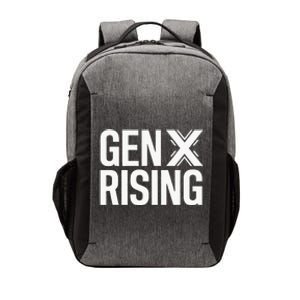 Gen X Rising Unite Angry Fed Up Generation X Saying Vector Backpack