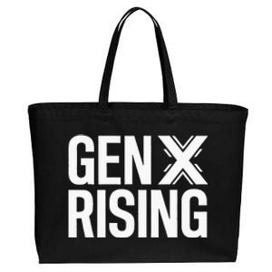 Gen X Rising Unite Angry Fed Up Generation X Saying Cotton Canvas Jumbo Tote